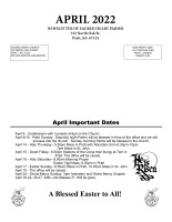 April 2022 Newsletter