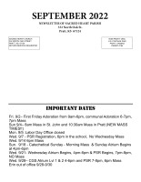 September 2022 Newsletter
