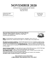 November 2020 Newsletter