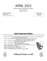 April 2023 Newsletter