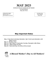 May 2025 Newsletter