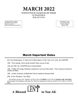 March 2022 Newsletter