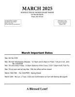 March 2025 Newsletter