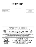 July 2019 Newsletter
