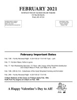 February 2021 Newsletter