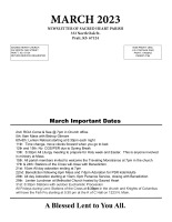 March 2023 Newsletter