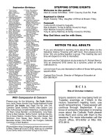 September 2012 Newsletter