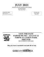July 2021 Newsletter