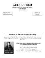 August 2020 Newsletter