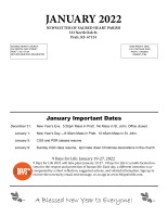 January 2022 Newsletter