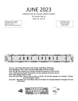 June 2023 Newsletter