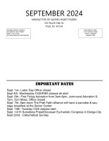 September 2024 Newsletter