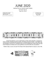 June 2020 Newsletter