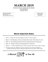 March 2019 Newsletter
